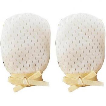 Adjustable Newborn Baby Mittens - Anti-Scratch Cotton Gloves