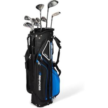 Benross Men’s HTX2 All‑Metal Golf Pack – Black