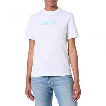 Maglietta Calvin Klein Jeans '20s CLASSIC' 1° versione blu chiaro / bianco