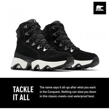 Sorel KINETIC™ IMPACT CONQUEST PLUS WP - Zapatillas impermeables para mujer