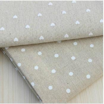Buulqo Cotton Fabric with Dots for Sofa and Curtain