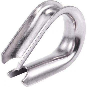 16mm 5/8-inch Stainless Steel Wire Rope Thimbles