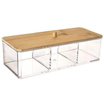Organizer kosmetyczny akrylowy 23,5x9,5 cm