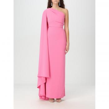 Abito in crêpe Rosa Solace London Donna Taglia 10