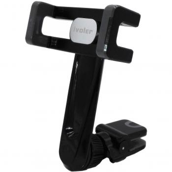 IVoler Soporte Movil Coche Universal Air Vent Car Mount 360 grados Rotación Soporte Teléfono Coche con Clip para Rejillas del Aire para iPhone X / 8 / 8 Plus / 7 / 7 Plus / 6