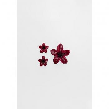 Fermagli Fiorati GranaOS – Set 3 pezzi