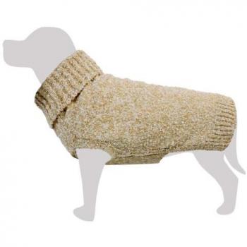 Arquivet jersey de punto color marrón para mascotas talla L
