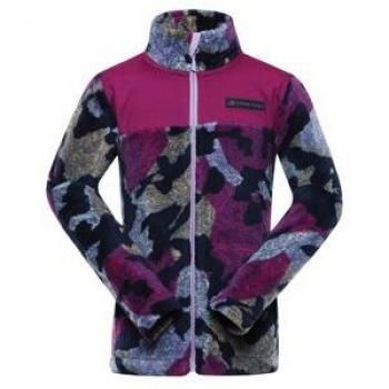 Sudadera infantil ALPINE PRO EFLINO supratérmica rosa talla 128/134