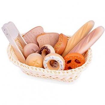 Cesto del Pane Giocattolo in Legno New Classic Toys