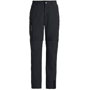 Vaude Farley Zo V Herrenhose – schwarze Outdoorhose, Größe 60