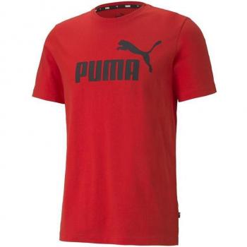 Puma Essentials Logo T-shirt Rood