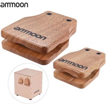 Ammoon Caja de Cajón – Set de Almohadillas y Castañetas