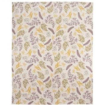 Bunte Bio-Tischdecke FLORAL – 130 × 170 cm