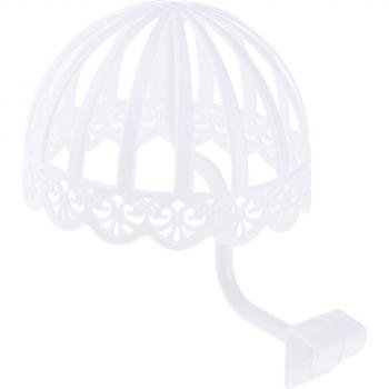Soft Plastic Wig Hair Hat Cap Holder for Babies 0-2 Years - Black/White