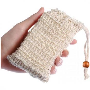 Porta Sapone Sisal Doccia Massaggio 4 Unità