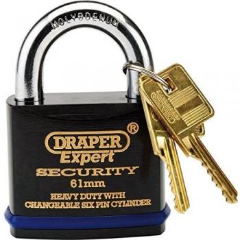Draper 64194 Heavy Duty Padlock with 2 Keys