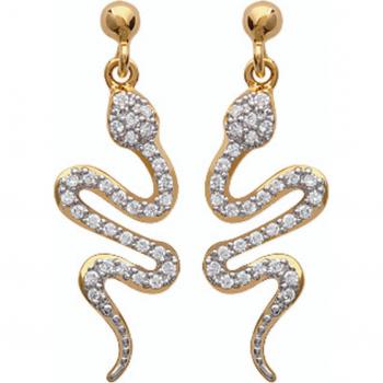 White Gold Lustre Drops – 28×10 mm