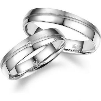 MARRYA Ehering Silber 925 für Damen