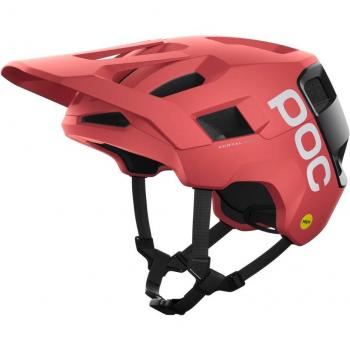 Casco POC Axion Race MIPS rojo negro, tamaño M-L