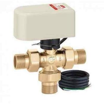 Caleffi 24 V – Inverseur à 3 voies avec robinet sphérique motorisé