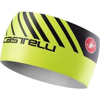 Castelli Fascia Arrivo 3 Thermo Giallo Fluo Taglia Unica