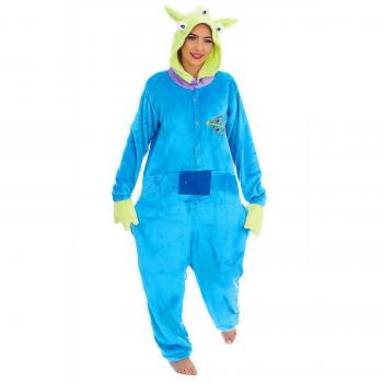 Disfraz de Personajes Disney con Capucha - Onesie Unisex Alien S (150CM-160CM)