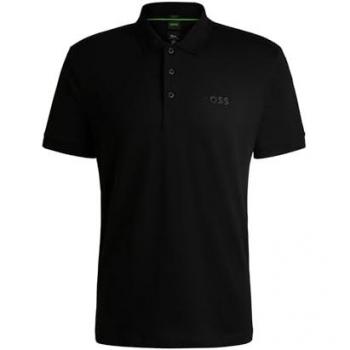 BOSS Paddy Mirror Poloshirt für Herren 50550887 Schwarz