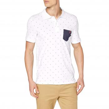 JACK&JONES Polo Hombre Camiseta Cuello Estampado 23160