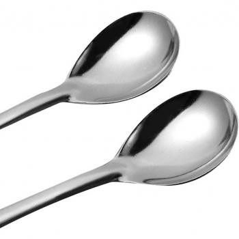 LIESBO Round Shape Mini Coffee Spoons - 3PCS Set