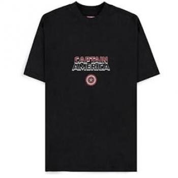 Captain America – Marvel T-Shirt „Brave New World“ – Drei Helden, Herren, schwarz, S bis XXL