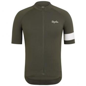 Maglia a manica corta Rapha Core verde - XL