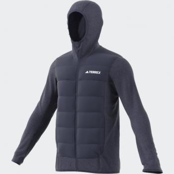 Veste hybride Adidas pour homme noir