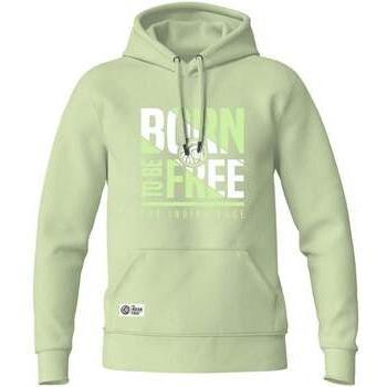 Sweat-shirt The Indian Face Né pour Être Libre Vert