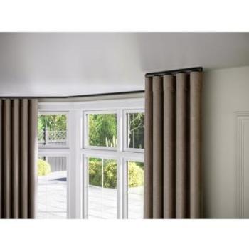 BlackEdge 28mm Glide Curtain Pole 280 cm