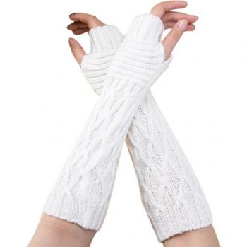 Woolen Fingerless Arm Warmers