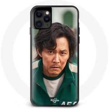 Coque Maniacase Squid Game Seong Gi Hun pour iPhone 11 Pro Max - Noir
