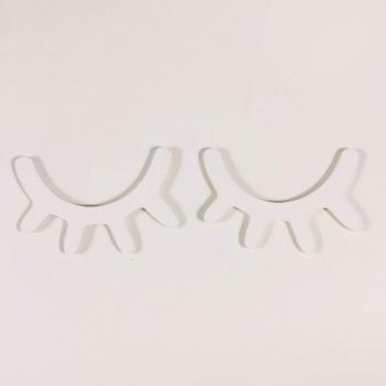 3D Cartoon Eyelash Wall Stickers - Set of 2