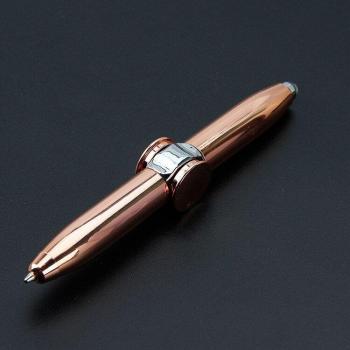 Multi Function Rotating Luminous Metal Pen
