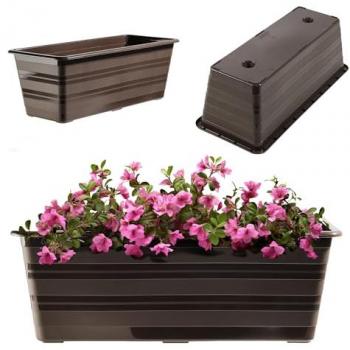 Pot de fleurs balcon KADAX 40 cm – Durabilité et style
