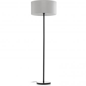 BRITOP Maarit Grey/Black Lampshade Floor Lamp