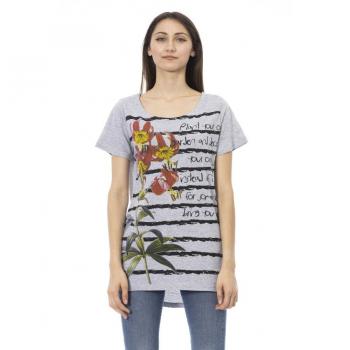 Trussardi Action Gray Short Sleeve T-Shirt - S