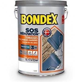 Peinture Rénovation Terrasse Bondex - 5L Blanc