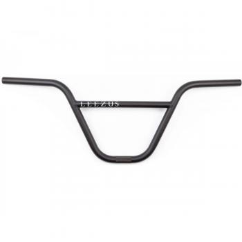 Manubrio BMX BSD Leezus 28' x 9.25' Nero Piatto OS 1' in CrMo - Design di Liam Zingberg