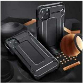 Copertura Retro Armor Forcell Samsung S21 FE Nero