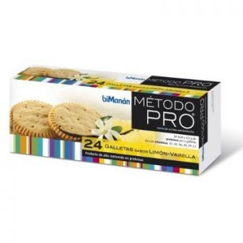 BIMANAN PRO GALLETAS LIMON-VAINILLA 24 UD