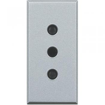 Axolute Presa BTicino SHC4113F 2P+T 10A 250V Grigio Tech