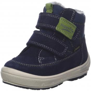 Superfit Jungen Groovy Schneestiefel, Blau (Blau/Grün 80), 26 EU