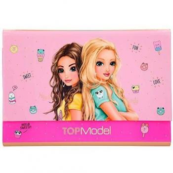 Rosa Depesche 11238 mit Fächermappe – TOPModel – 26 × 18,5 × 2 cm