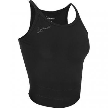Top Crop Donna LaMunt Lisa Tailor Nero Taglia I44