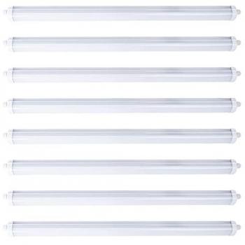 Lampe de garage LED 120 cm avec protection contre l'humidité